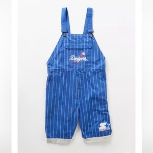 Vintage adult Starter Dodgers shortalls tags attached